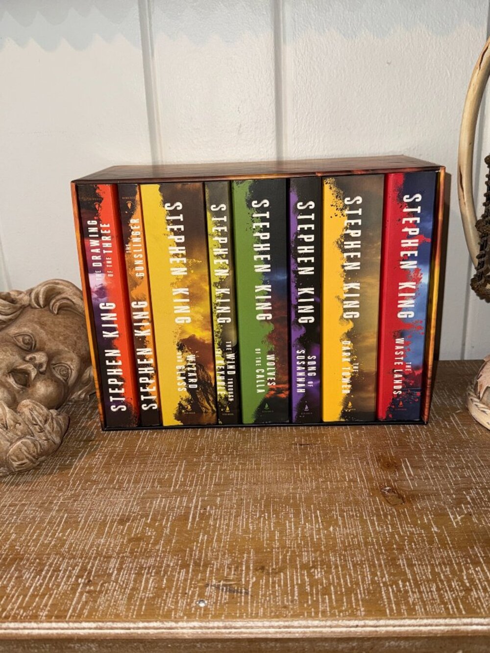 Stephen King The Dark Tower 8 PaperBack Box Set Scribner Fantasy Fiction Series